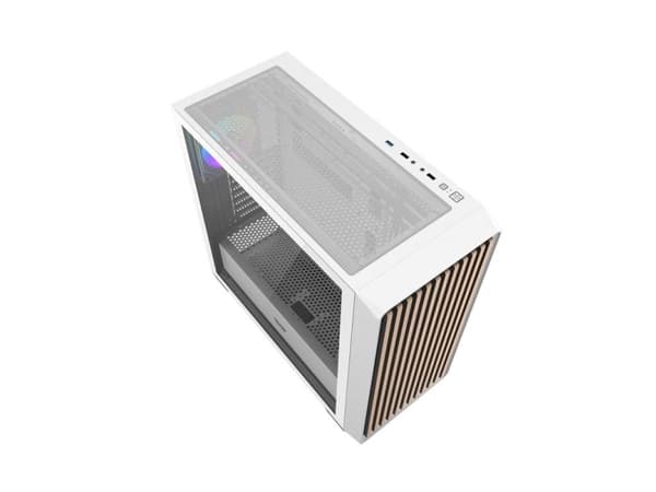 Darkflash DS900WD ATX chassi (vit) + 4 fläktar