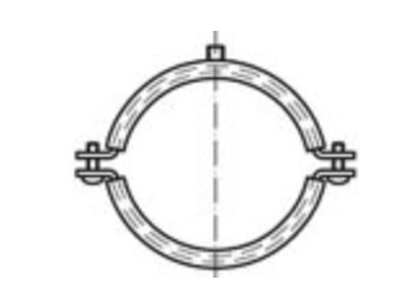 TOOLCRAFT TO-5417232 Rør-holdere 61 mm 50 kpl