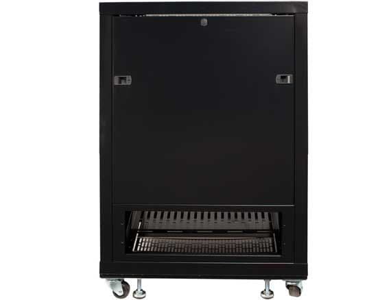 Sanus Component Series CFR2115 - Rack - för AV-system - låsbar - svart