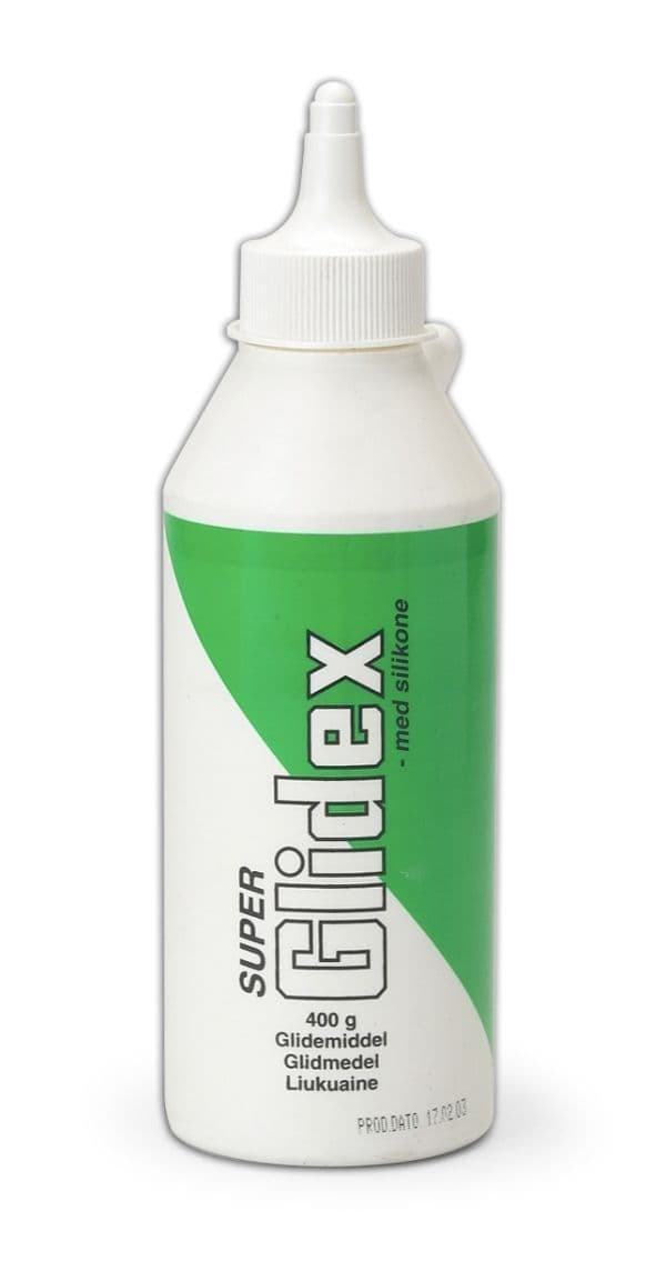 Super Glidex med silikon - plastflaska 400 g