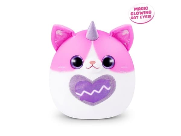 Zuru-pehmolelu Rainbocorns Eggzania Kitty Mania -valikoima