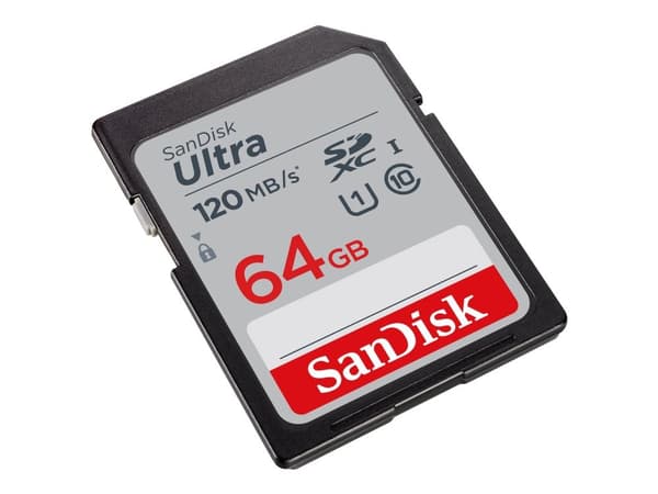 SanDisk Ultra - Flashminnekort - 64 GB - Class 10 - SDHC UHS-I