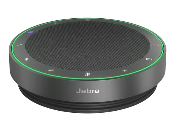 Jabra Speak2 75 MS - Konferencetelefon håndfri - Bluetooth - trådløs - USB-C, USB-A - mørkegrå - Certified for Microsoft Teams Rooms, Optimized for...