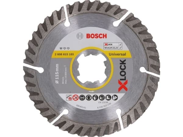 Bosch DIAMANTSKIVE XL STD UNIVERS 115X22,23MM