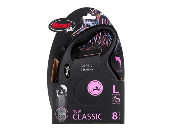 flexi Xtreme line, bånd, M: 5m < 35 kg, orange