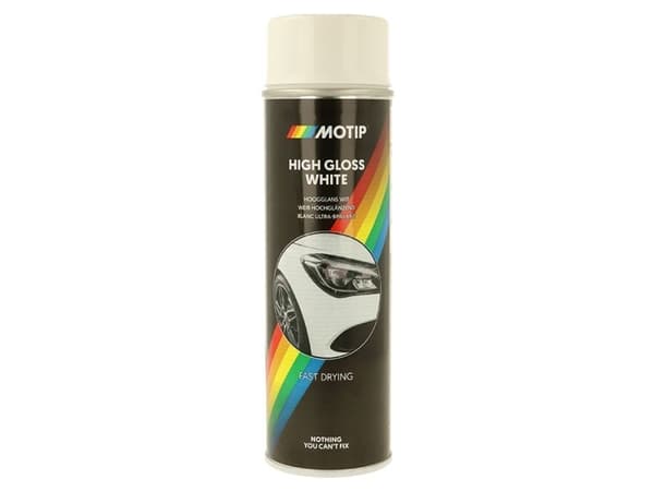 Motip Auto Akrylspray vit högglans 500ml