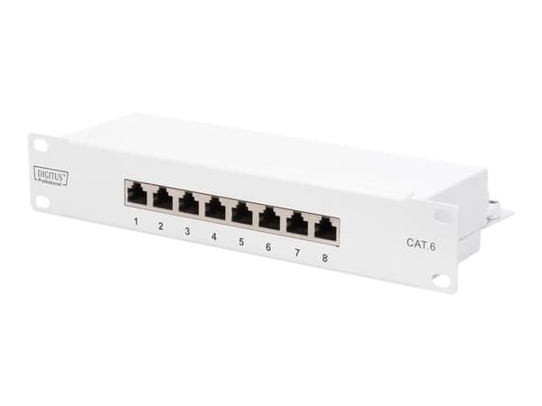Digitus - Skåp - väggmontering - ljusgrå, RAL 7035 - 12U - 10"