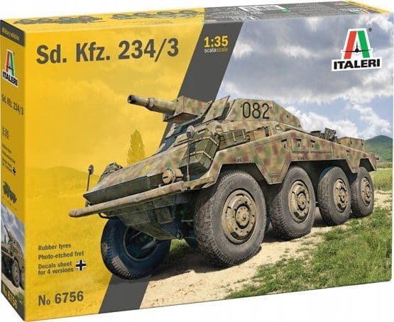 Italeri Plast modell sd.kfz. 234/3 1/35