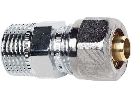 TA PEX övergångsnippel 15 mm x 3/8"