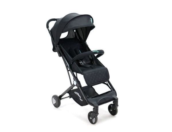 Asalvo Klapvogn Flight Travel+, Sort/aqua