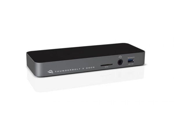 OWC Thunderbolt 3 Dock - Dockningsstation - Thunderbolt 3 - Mini DP - 1GbE - 85 Watt