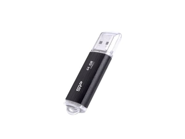 SILICON POWER Blaze B02 - USB-flashstasjon - 64 GB - USB 3.1 - svart