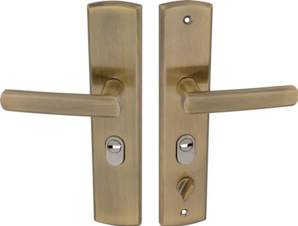 Utvendig dørhåndtak Barcz DB-ML-02, bronse