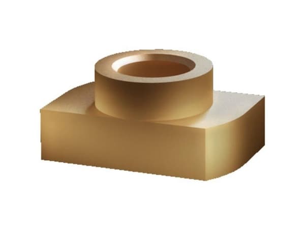 Rittal SV 9640.910, T-mutter, Koppar, M8, 120 g