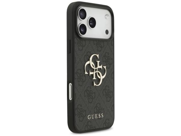 Guess 4G Big Logo Case for iPhone 17 Pro Max - Black