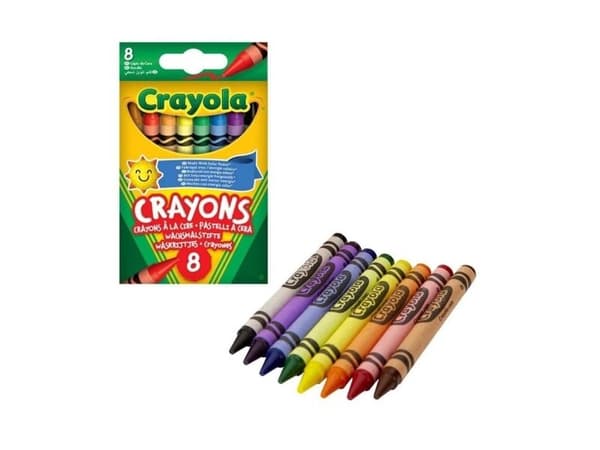 Crayola kritor 8 st