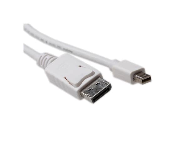 Mini DisplayPort uros-uros-kaapeli, 2 metriä