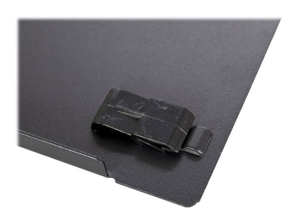 Inter-Tech - Blindplate - svart, RAL 9005 - 2U - 19"