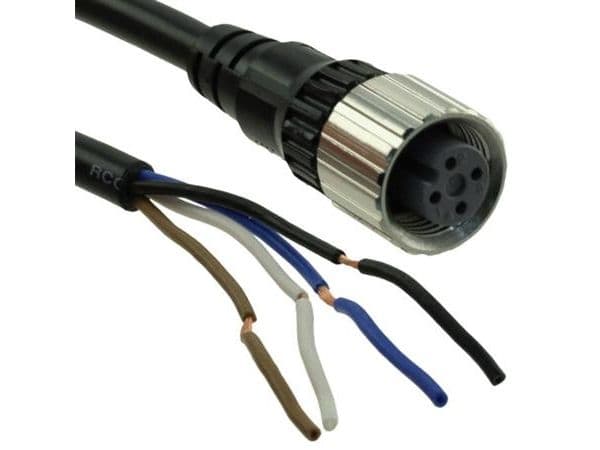 PUR-kabel M8 4p hona rak 5m