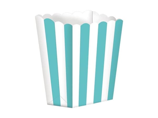 Popcorn bægre med mint striber