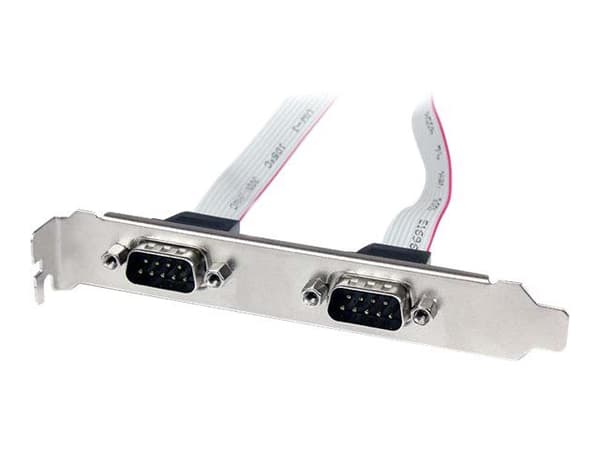 StarTech.com 2 IDC - 2 DB-9, F/M, 2 x DB-9, 2 x IDC, Hopea, Valkoinen