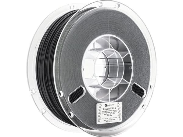 Polymaker PolyLite PLA PRO - 1kg - 1,75mm - Juodas