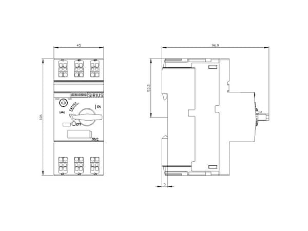 Siemens 3RV2011-0FA20, IP20