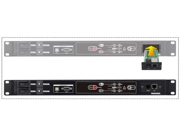 PowerWalker 10131007, Intern, Kabel, Ethernet, Svart