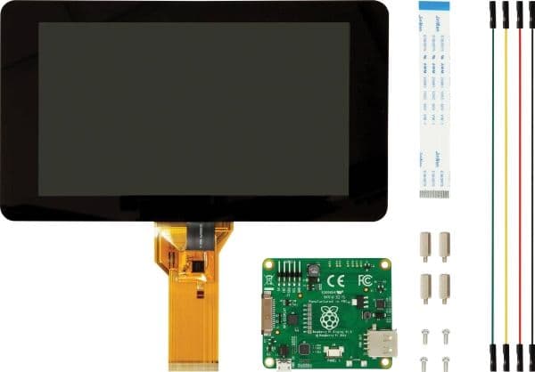 Raspberry Pi Display 2 - Tilleggskort - TFT - 7" - 1280 x 720 pixels
