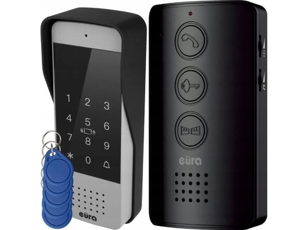 Eura dørtelefon EURA ADP-34A3 hvit