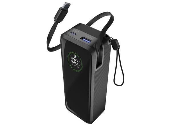 Cellularline PBROLL20000K, 20000 mAh, Svart