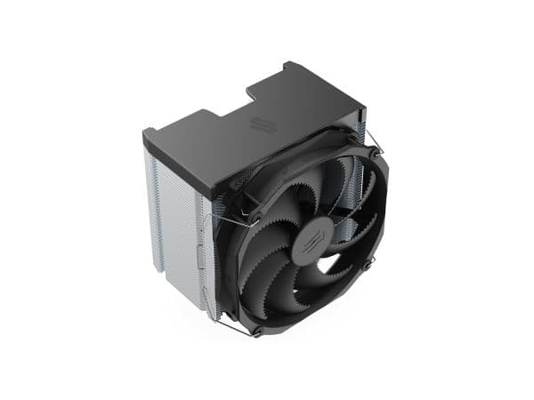 SilentiumPC Fortis 5, Luftkjøler, 14 cm, Sort, Grå, Stål