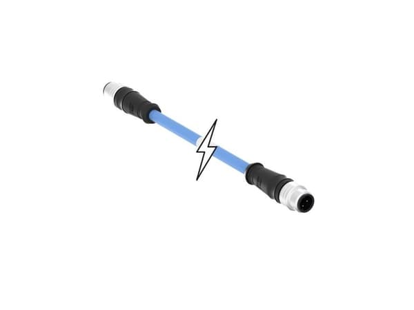 Molex 1201088143 sensor-/aktoranslutning M12 4-polig RJ 1 st