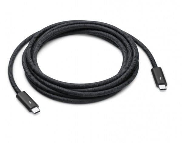 Apple Thunderbolt 4 Pro - Thunderbolt-kabel - USB-C (hann) til USB-C (hann) - USB 3.2 / USB4 / Thunderbolt 3 / Thunderbolt 4 / DisplayPort - 3 m - ...