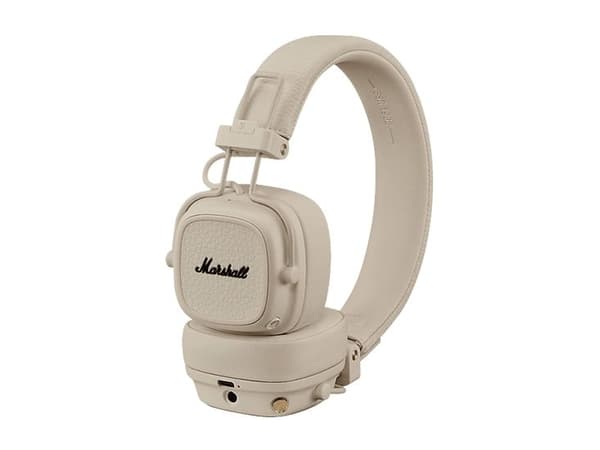 Marshall Major V Bluetooth-hörlurar creme