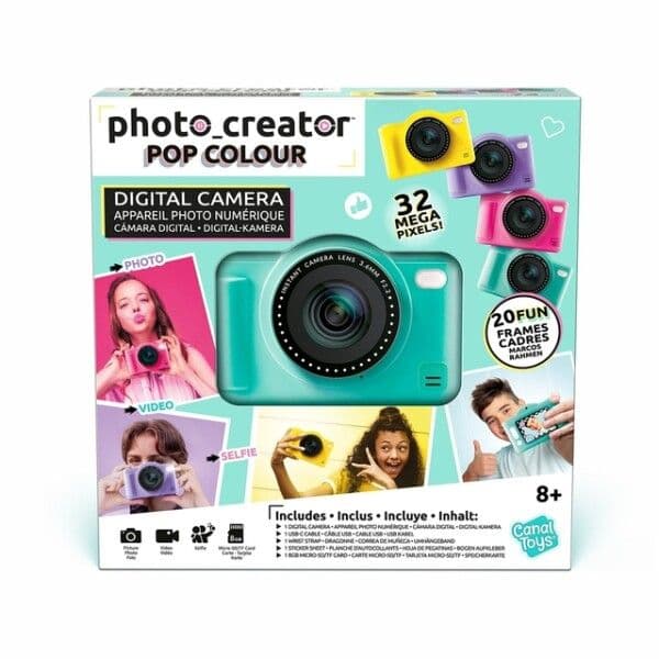 PHOTO CREATOR Digital Camera turquoise