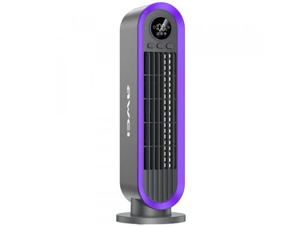 Awei pelarfläkt 3600mAh grå