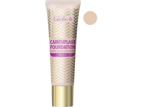 Lovely Camouflage Foundation Matt & Full Coverage Concealing Foundation 2 Nude 25g