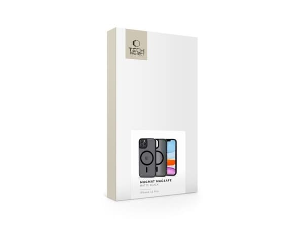 Tech-Protect MagMat MagSafe-deksel iPhone 11 Pro - matt svart