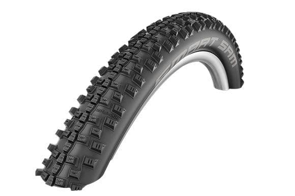 Schwalbe Smart Sam, 26", MTB, Tubeless Ready, Foldevulst, Off-road, Sort