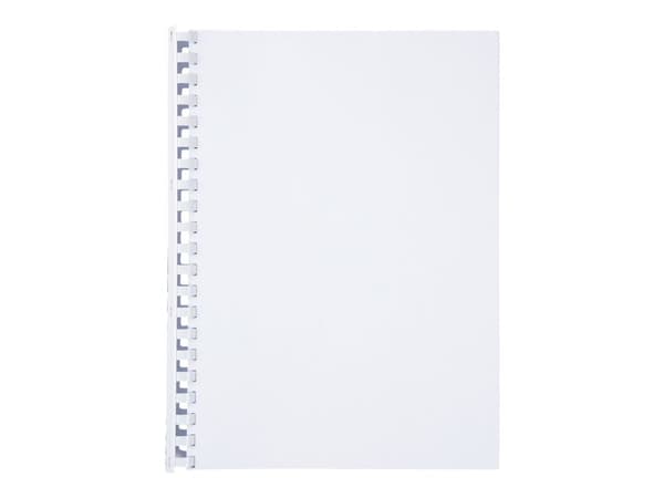 GBC CombBind™ bindrygg A4 32mm 21R, vit - (50 st./förpackning)