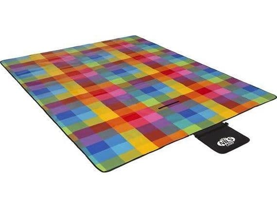 NILS CAMP picknickfilt NC2221 multi 250 x 200 cm
