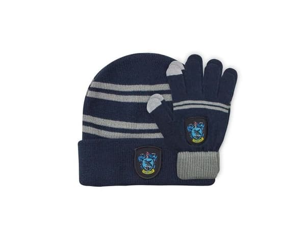 Ravenclaw hue og handsker, barn