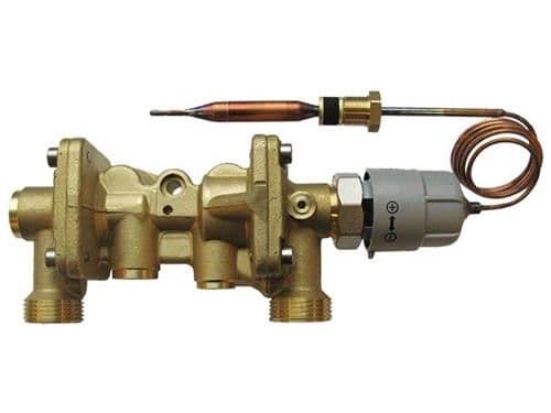 Danfoss Redan VVS-regulator med inbyggd tryckdifferensregulator typ PTC2+P- Tryck- och termostatreglerad