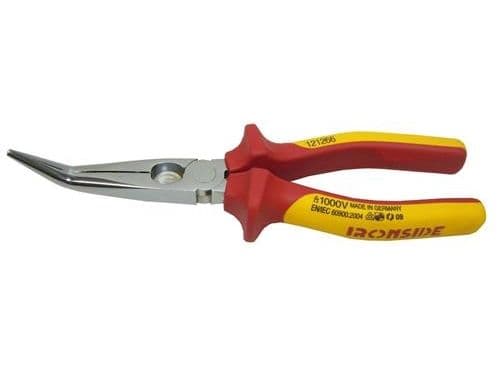 Spidstang 200mm VDE 1000V vinklet