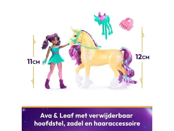 SPIN UnicornAcademy docka Ava och Leaf 6069631 /4