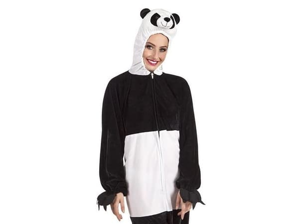 Panda kostume