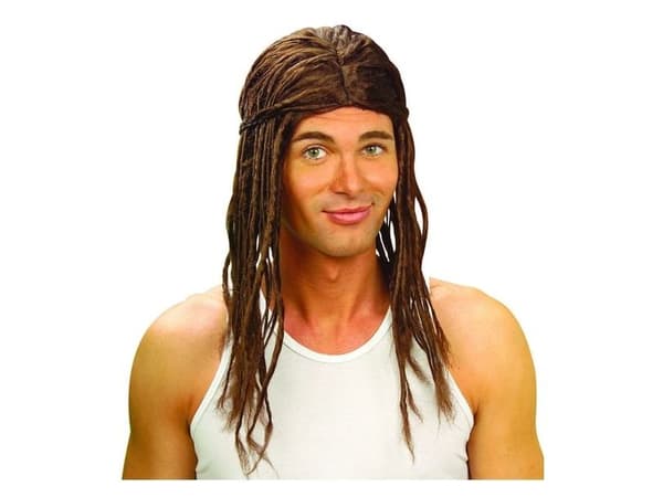 Ruskea Dreadlock paryk