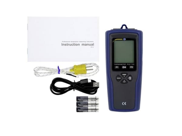 PCE Instruments PCE-T 330 Temperatur-datalogger -200 til +1370 °C