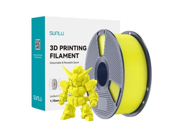 Sunlu PLA+ 2.0 filament (Gul)